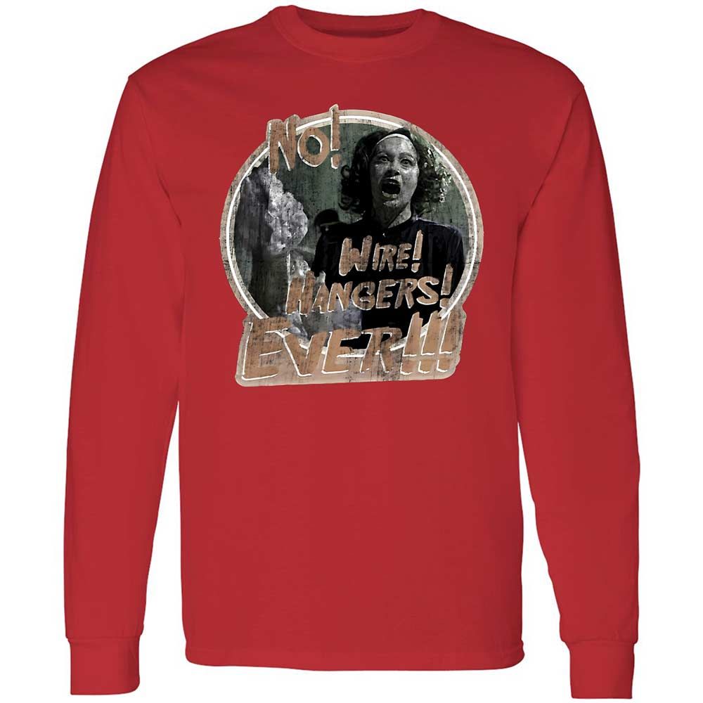 Long Sleeve T-Shirt - N4ZAQFG8 - Red - 8