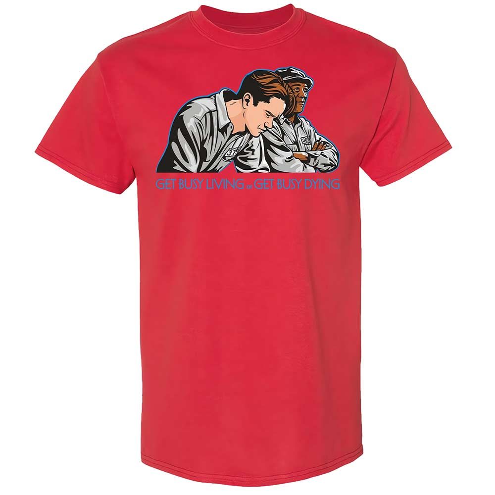 Get Busy Living - Red - 8