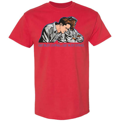 Get Busy Living - Red - 8
