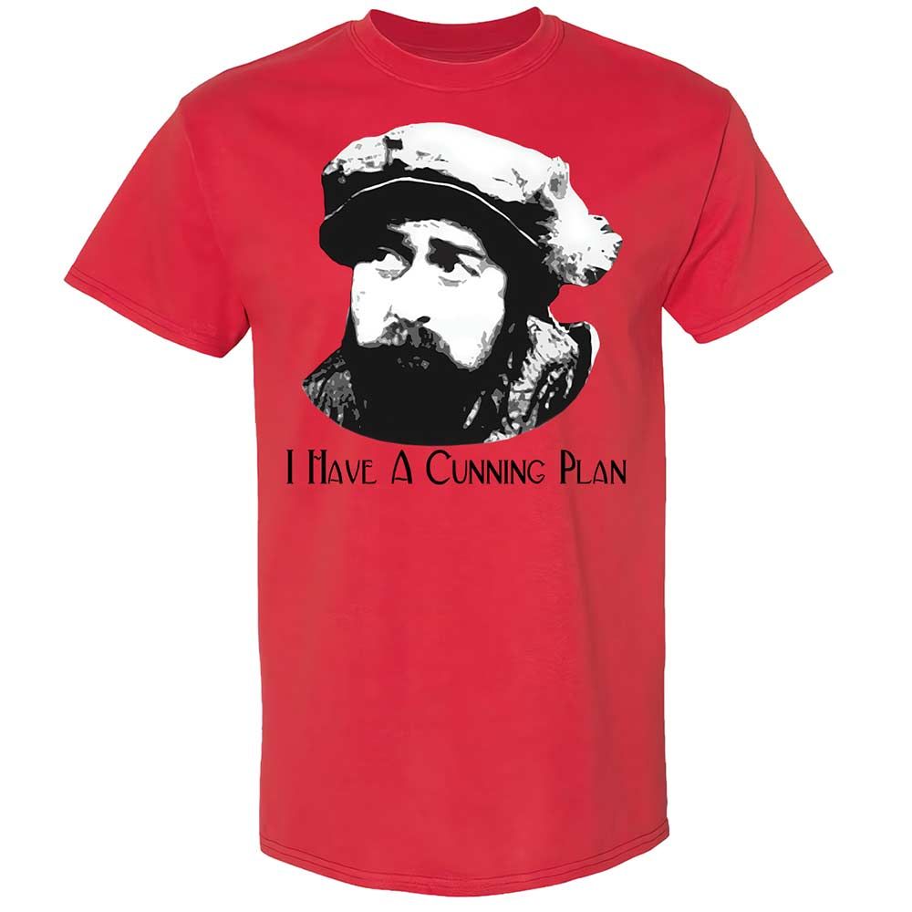 I Have A Cunning Plan - Red - 8