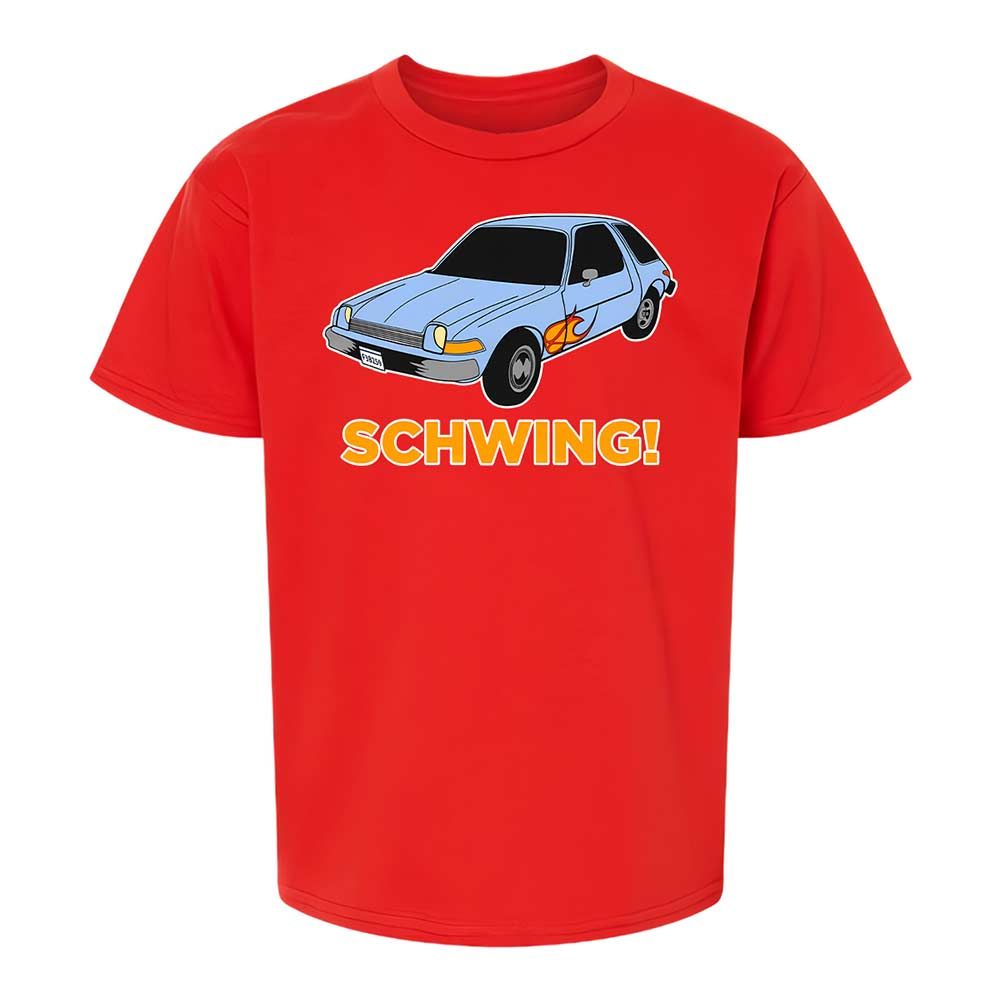 Kids T-Shirt - PLS1RTHW - Red - 8