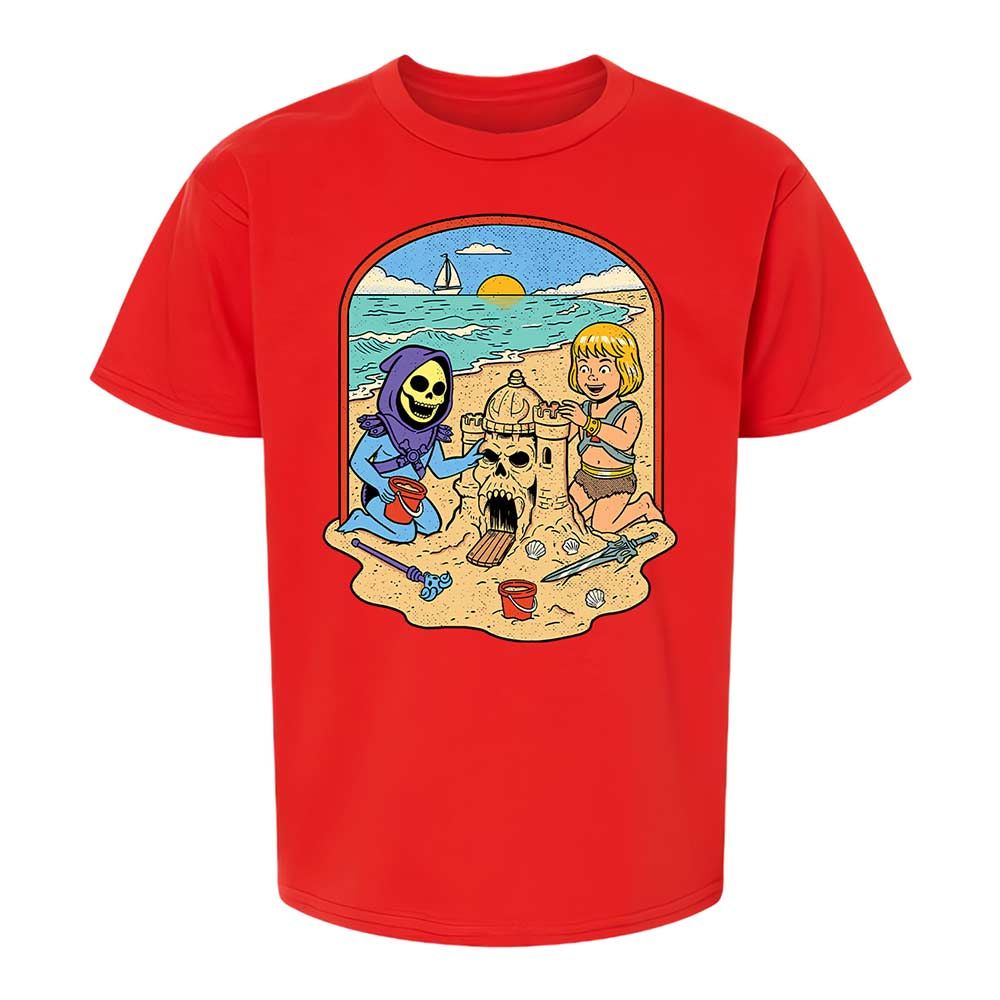 Kids T-Shirt - B6CM4TSN - Red - 8