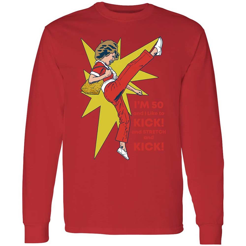 Long Sleeve T-Shirt - WKL347E9 - Red - 8