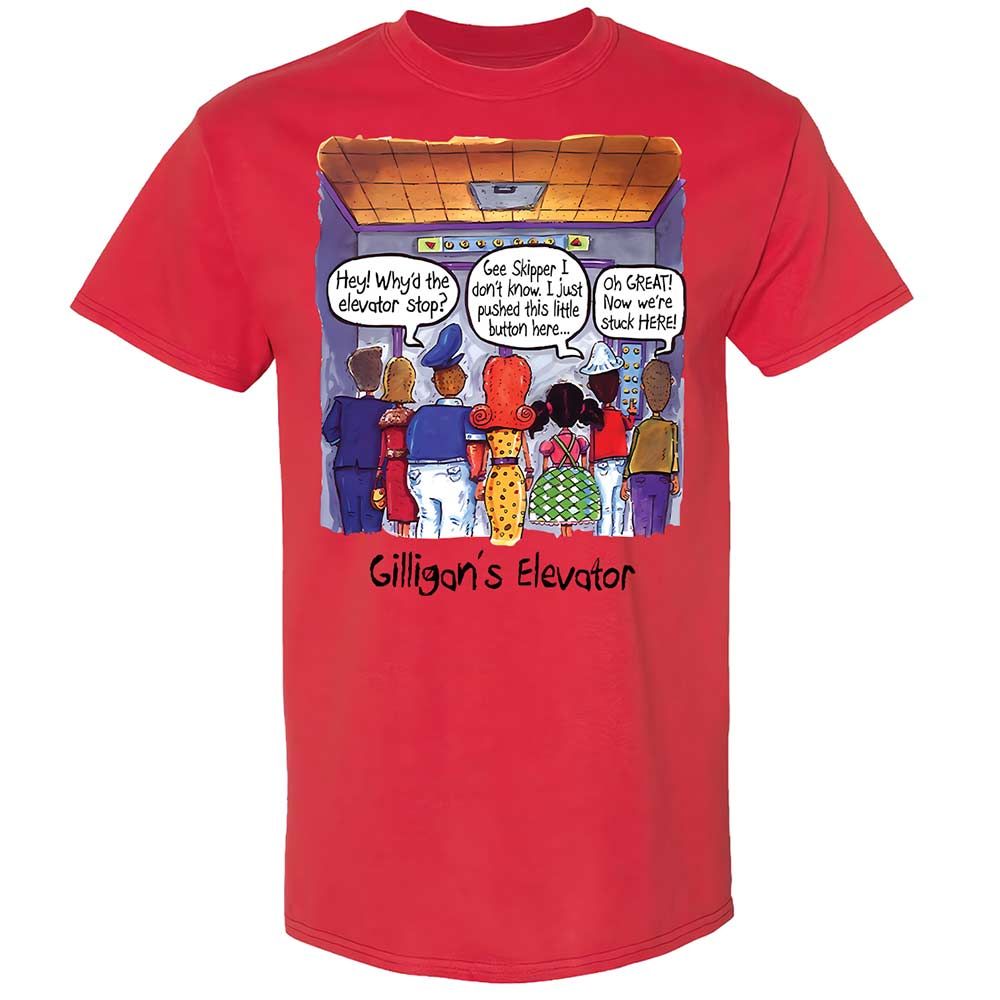 Classic Unisex T-Shirt - 1N7ZEXJS - Red - 8