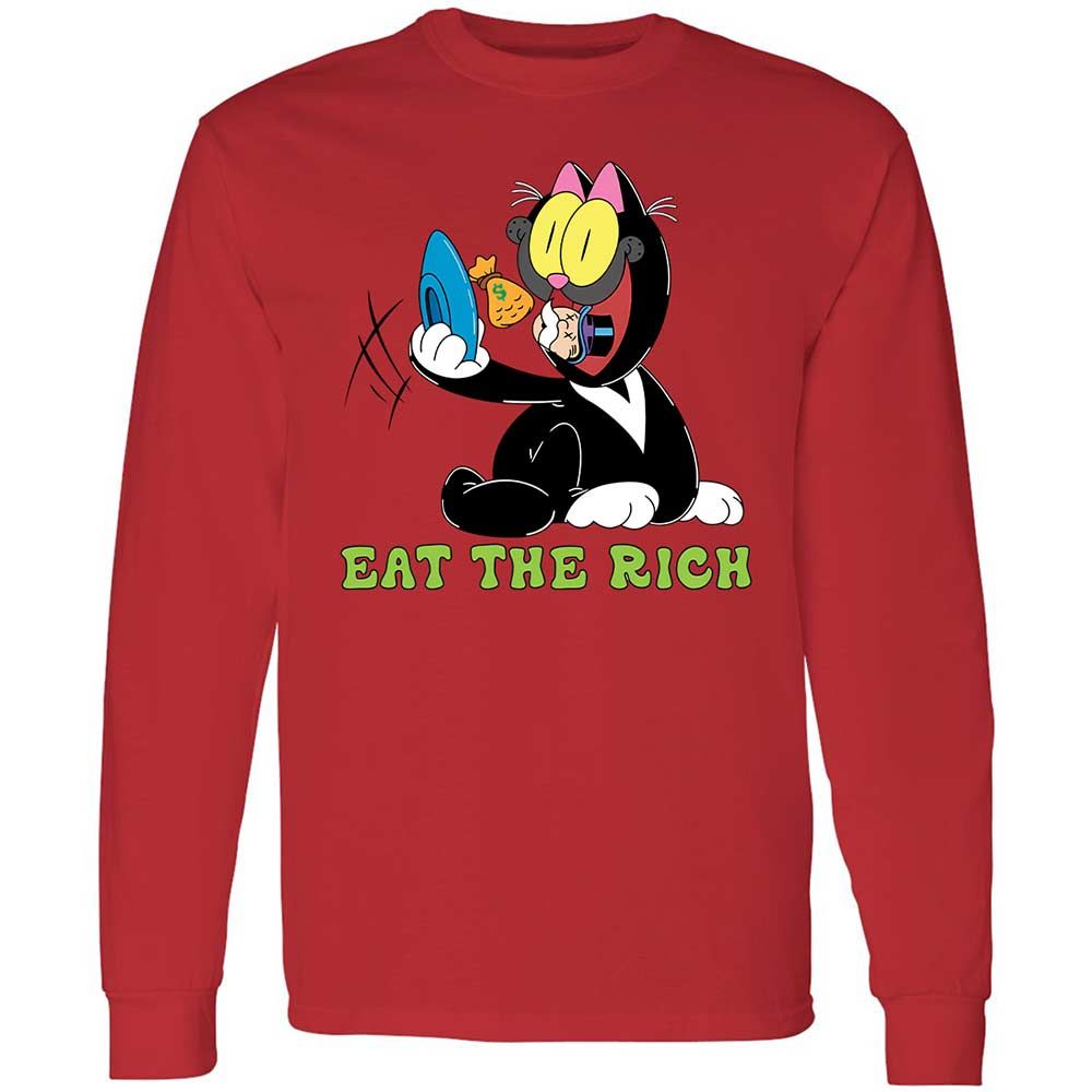 Long Sleeve T-Shirt - P8UPFLYQ - Red - 8