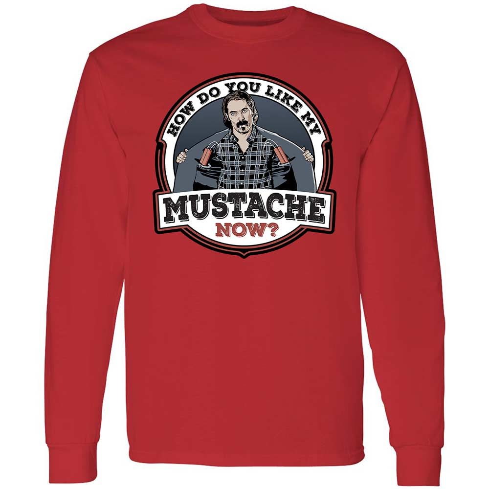 Long Sleeve T-Shirt - CS3XJPJY - Red - 8