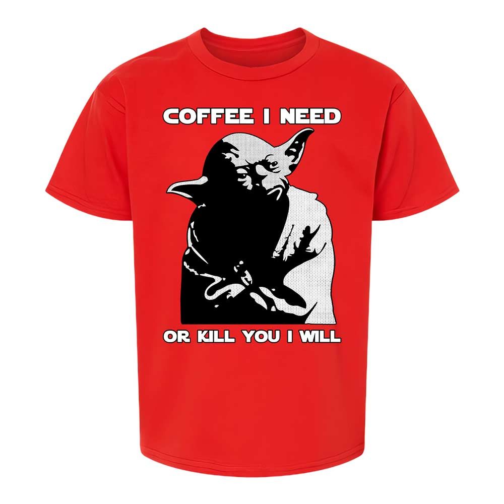 Coffee I Need - Red - 8