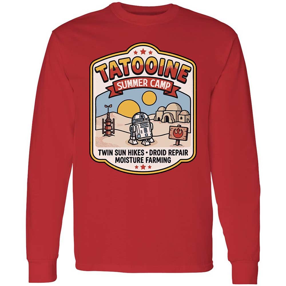 Long Sleeve T-Shirt - YHLRYSY7 - Red - 8