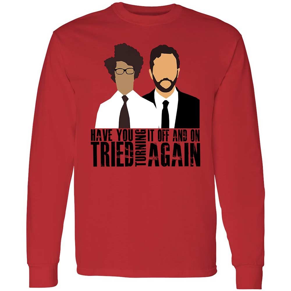 Long Sleeve T-Shirt - UXBJDPUN - Red - 8