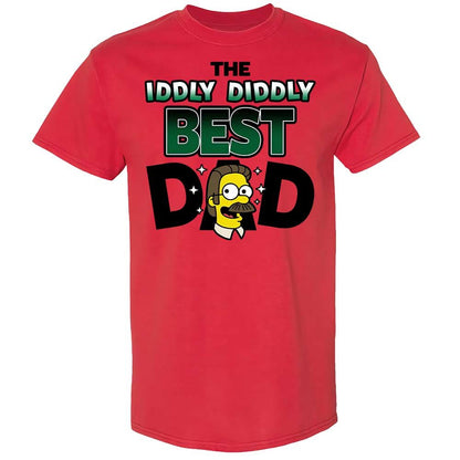 The Iddly diddly best dad - Red - 8