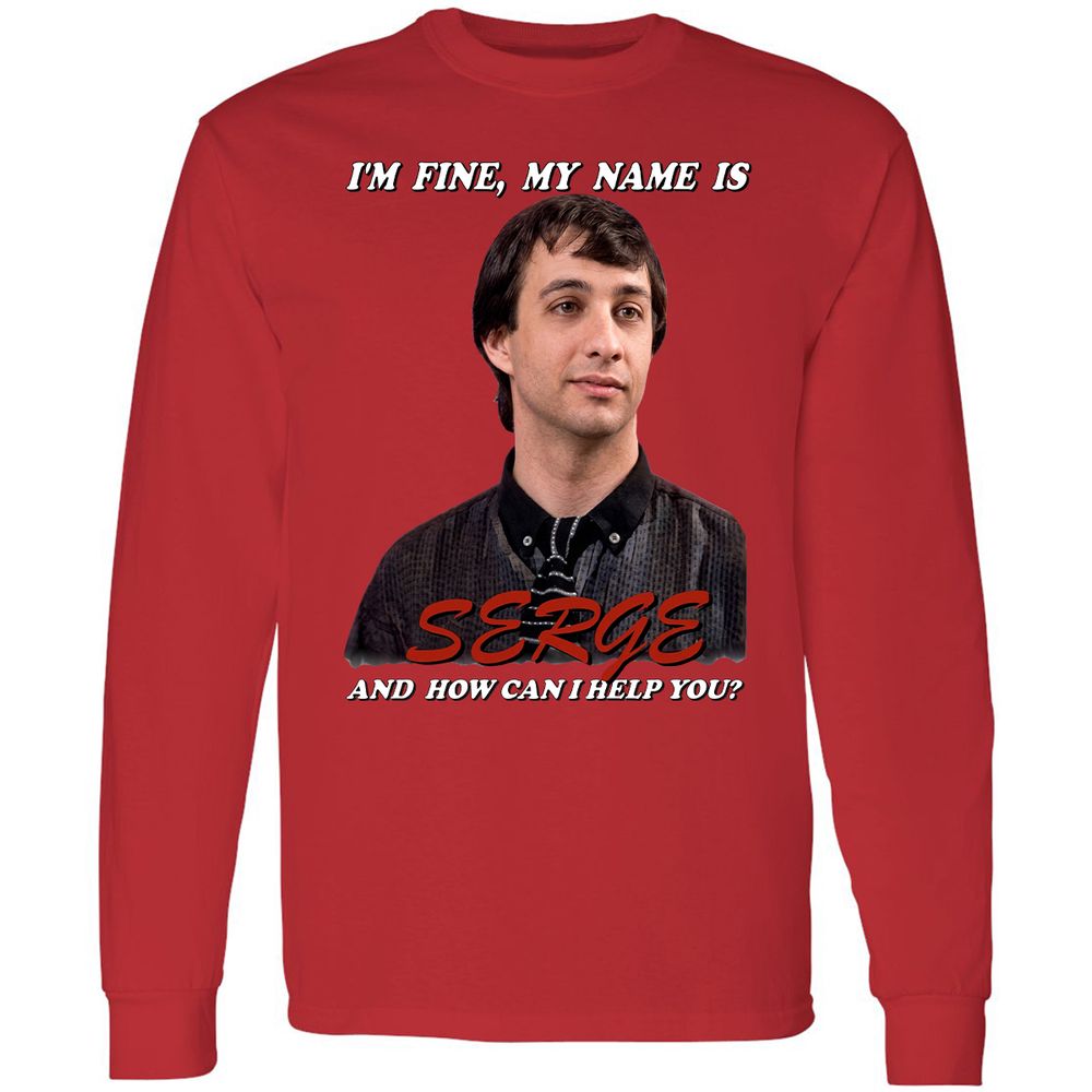 Long Sleeve T-Shirt - RL3NL6KP - Red - 8