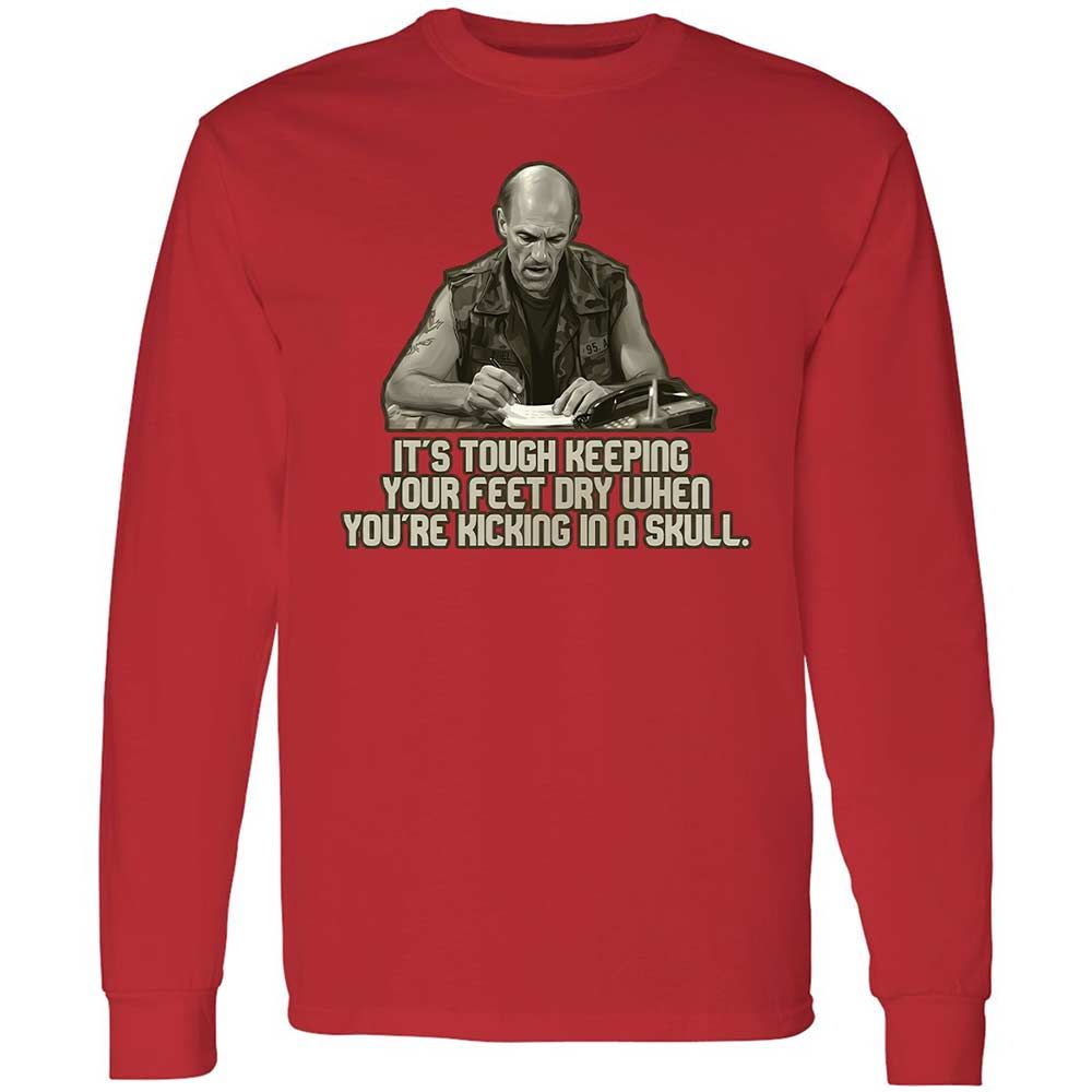 Long Sleeve T-Shirt - 3MAK9C4S - Red - 8