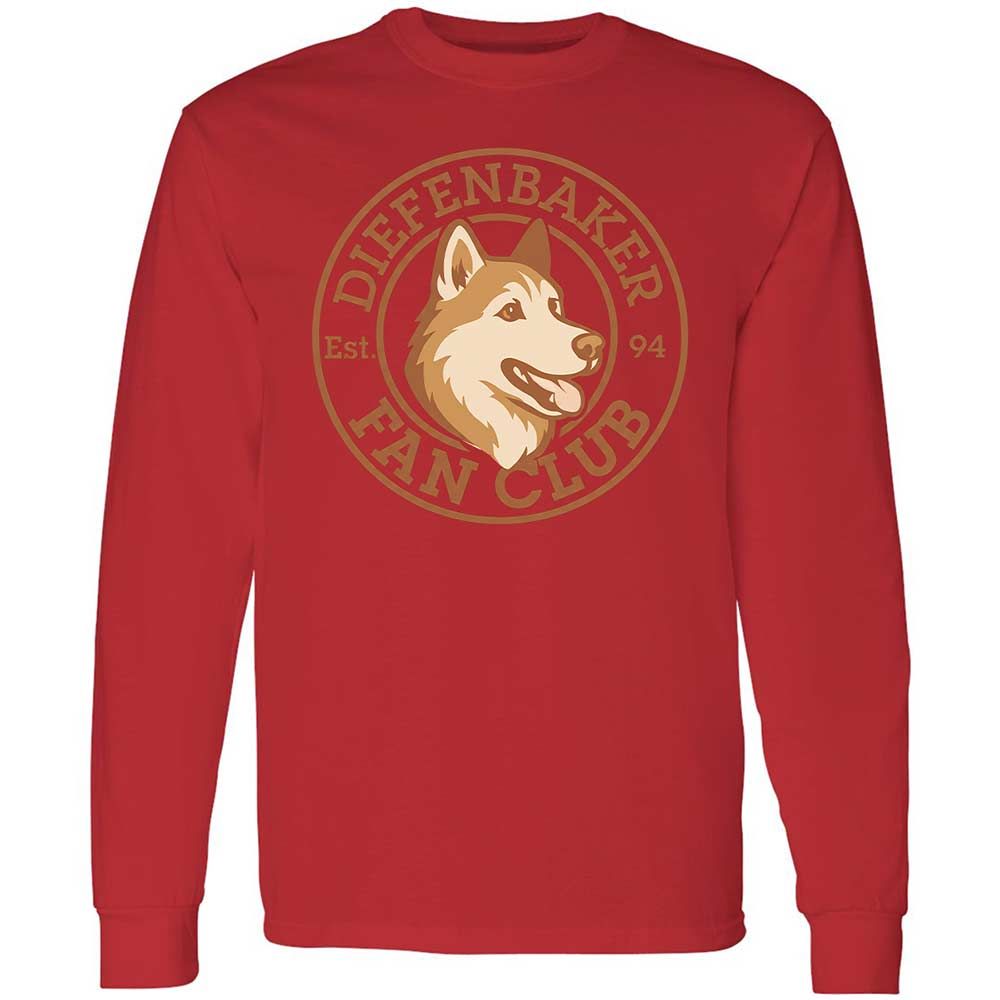Long Sleeve T-Shirt - 9G9KTCLP - Red - 8