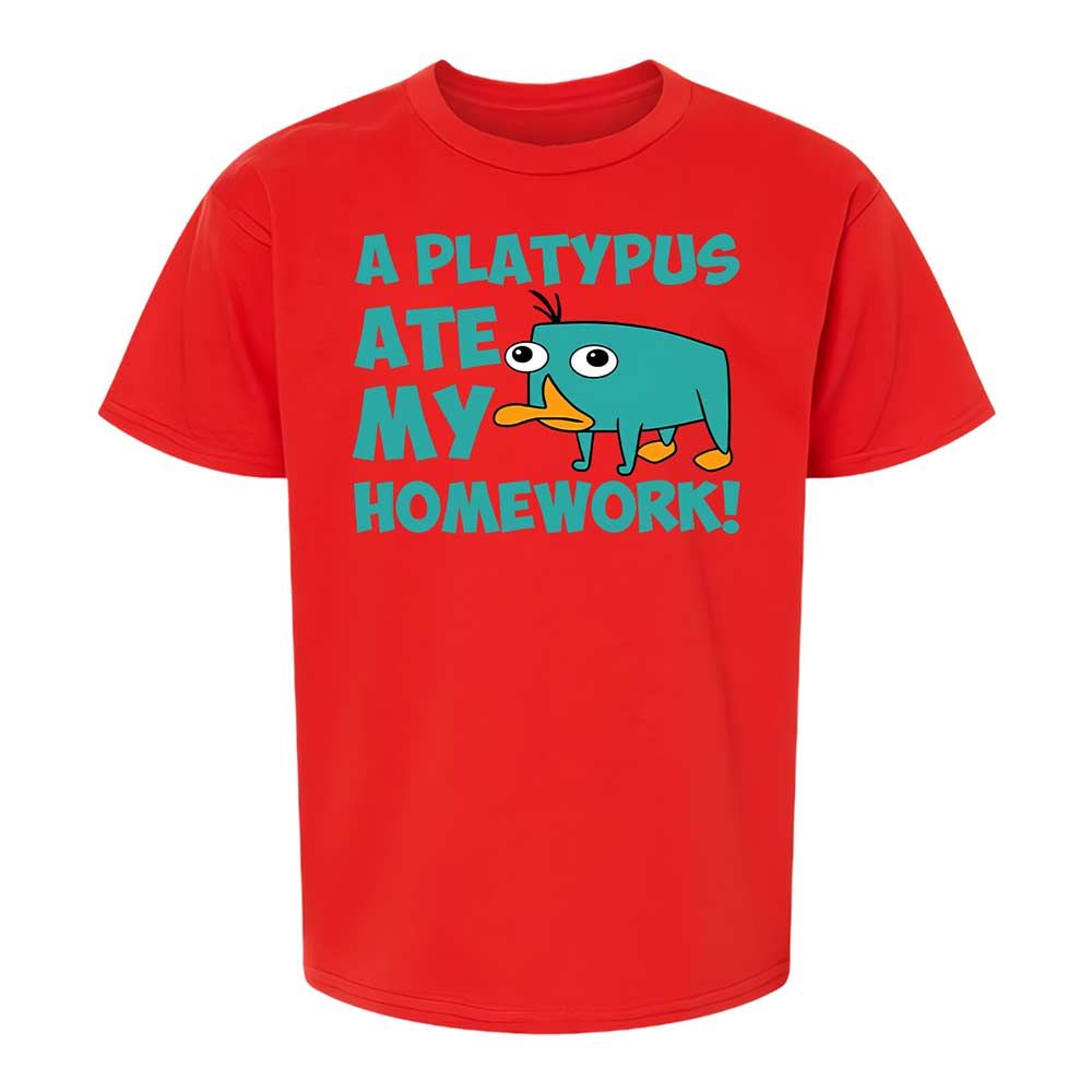 Kids T-Shirt - DA3TH5ZN - Red - 8