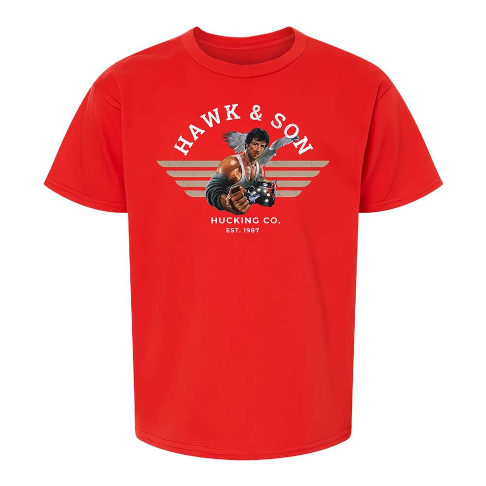 Kids T-Shirt - B5512QWH - Red - 8