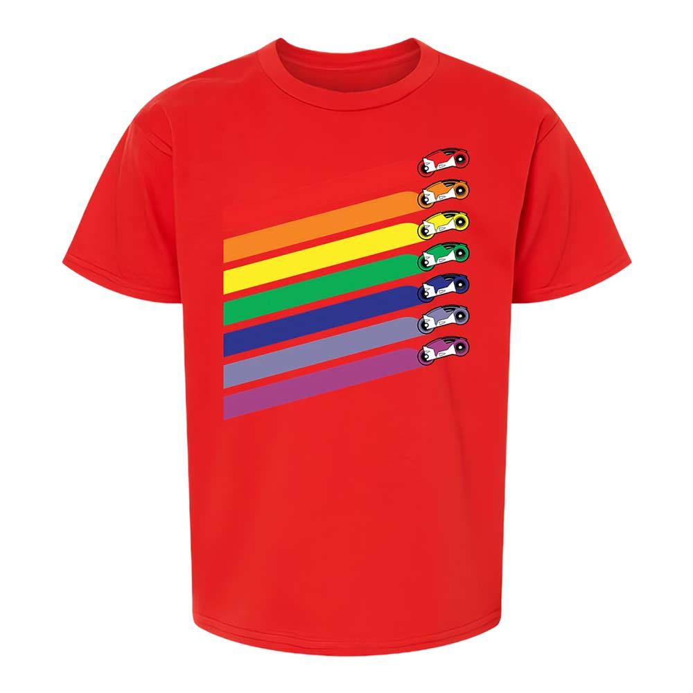 Race The Rainbow - Red - 8
