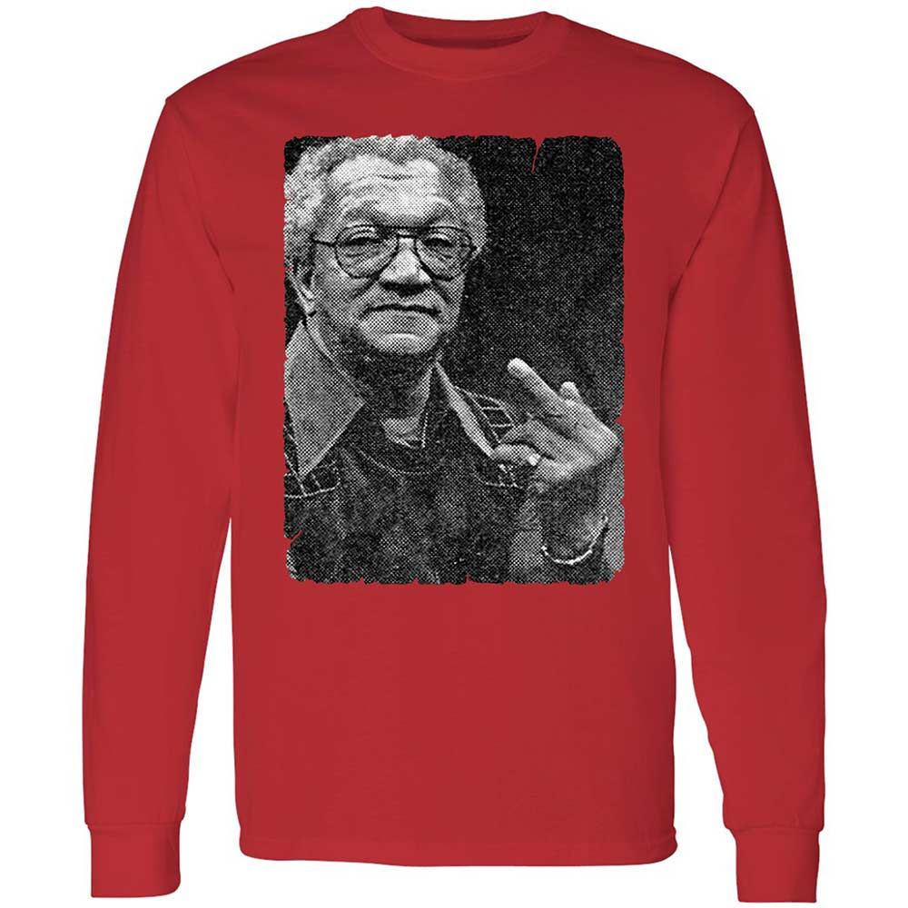 Long Sleeve T-Shirt - Q51ZVUQJ - Red - 8