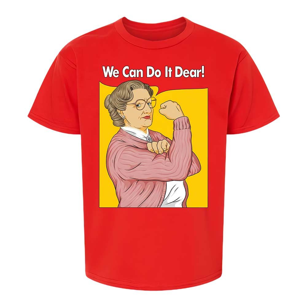 We Can Do It Dear - Red - 8