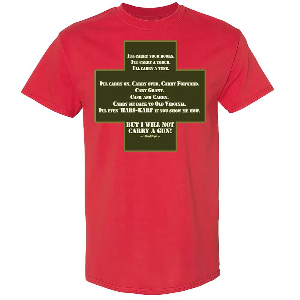 I Will Not Carry a Gun - Red - 8