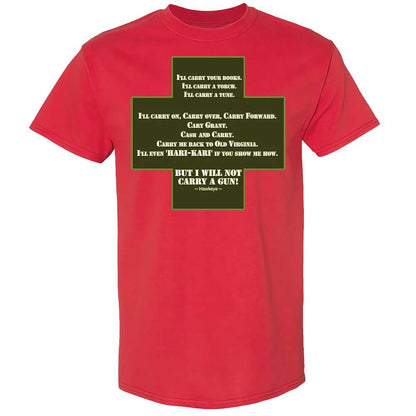 I Will Not Carry a Gun - Red - 8
