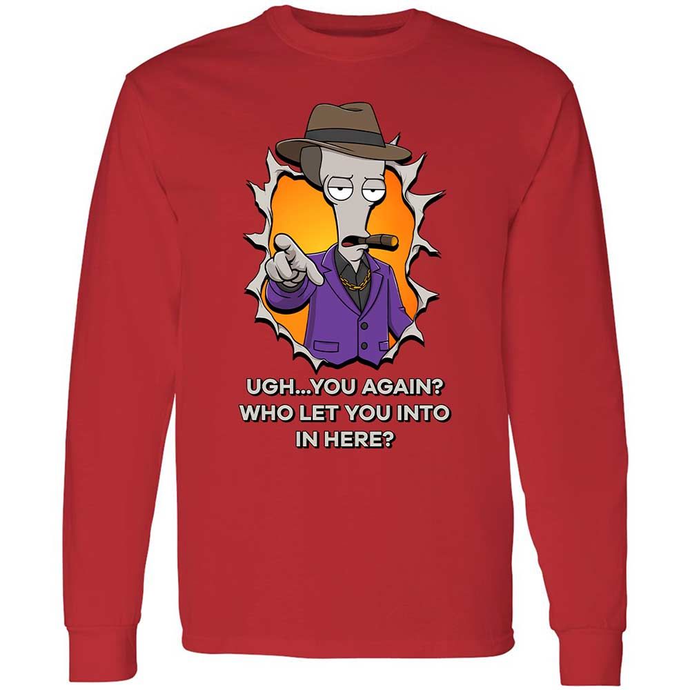 Long Sleeve T-Shirt - UZNMZX6A - Red - 8