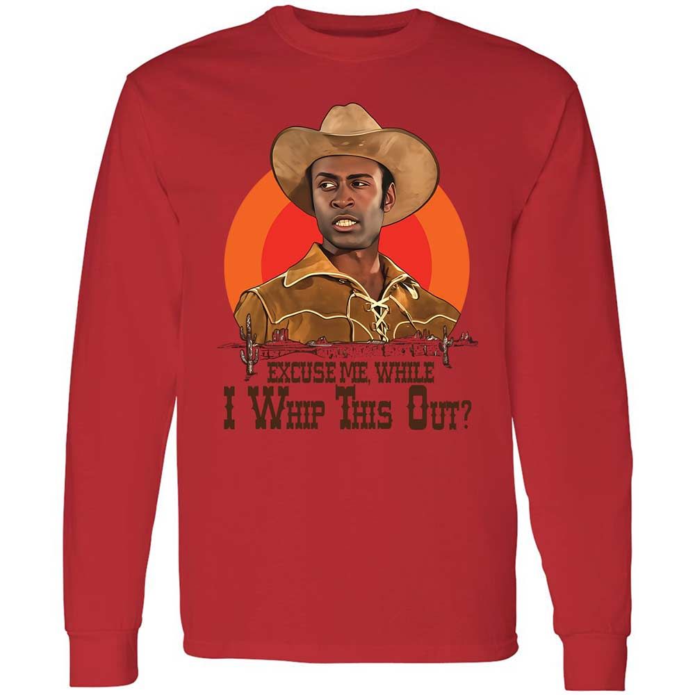 Excuse Me While I Whip This Out - Red - 8