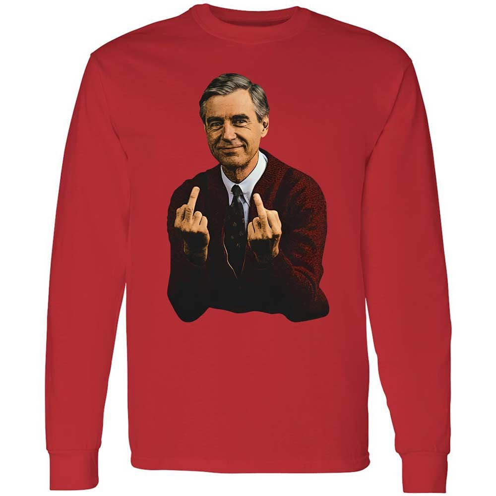 Long Sleeve T-Shirt - BD58P9Y7 - Red - 8