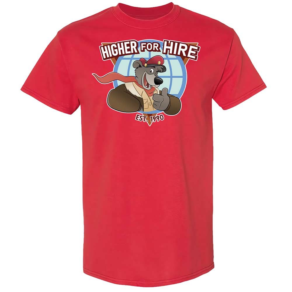 Higher for Hire - Red - 8
