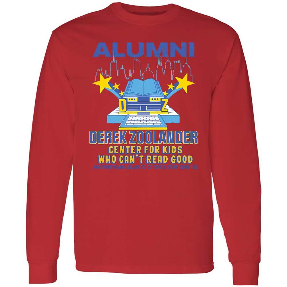 Long Sleeve T-Shirt - C1ZGL87J - Red - 8