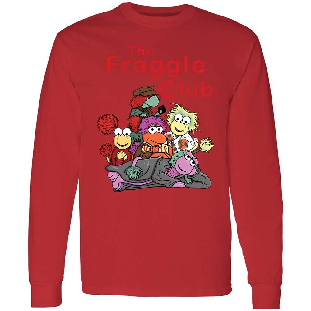 Long Sleeve T-Shirt - 4AXNHQDP - Red - 8