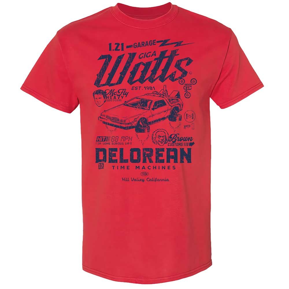 Classic Unisex T-Shirt - ETM6UPBW - Red - 8