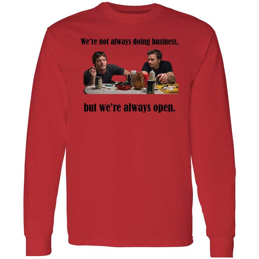 Long Sleeve T-Shirt - Y3JN99D6 - Red - 8
