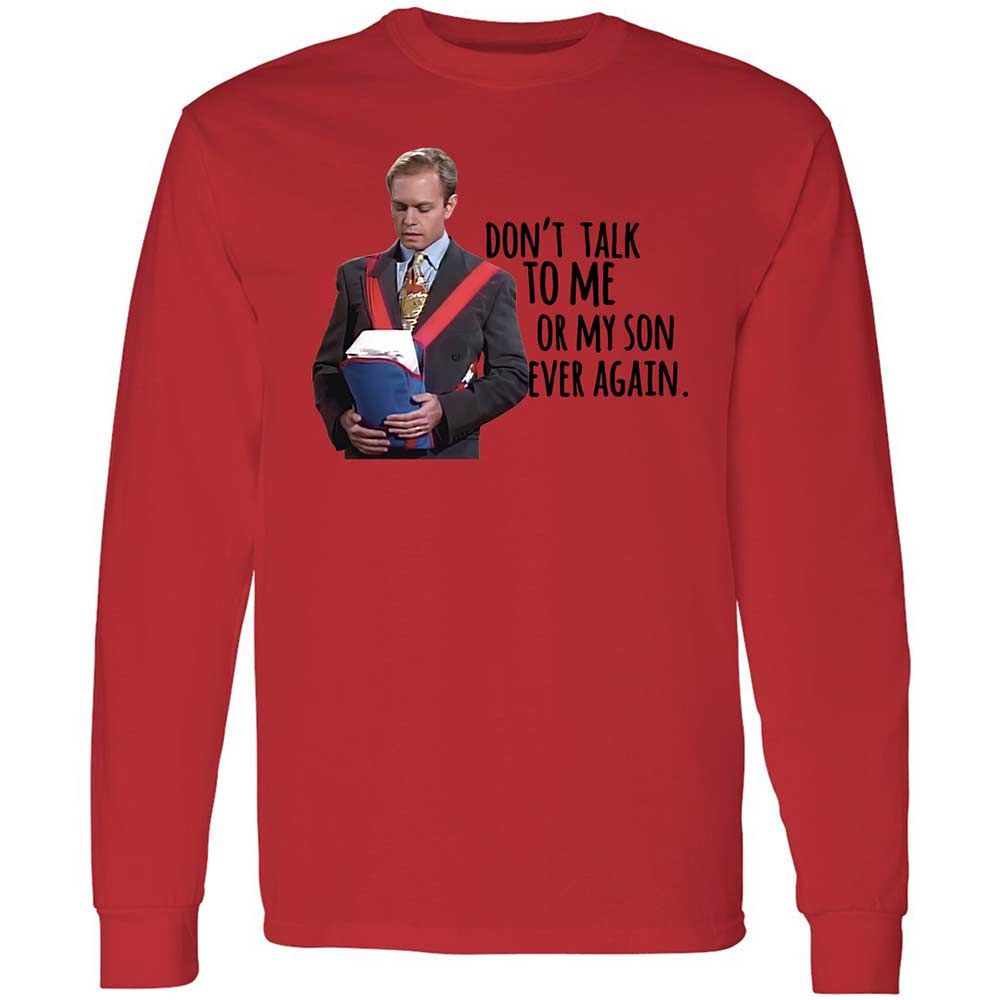 Long Sleeve T-Shirt - PS4MBY4V - Red - 8
