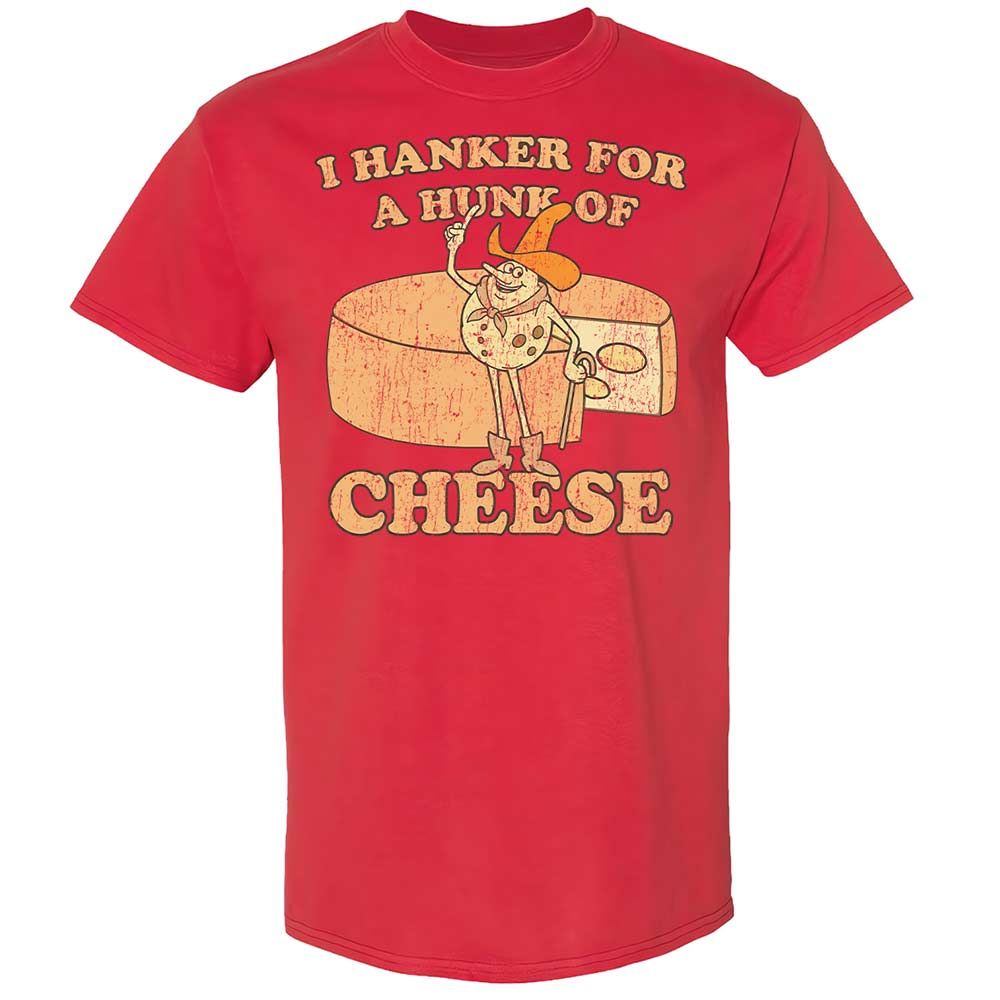 Hanker For A Hunk Of Cheese - Red - 8