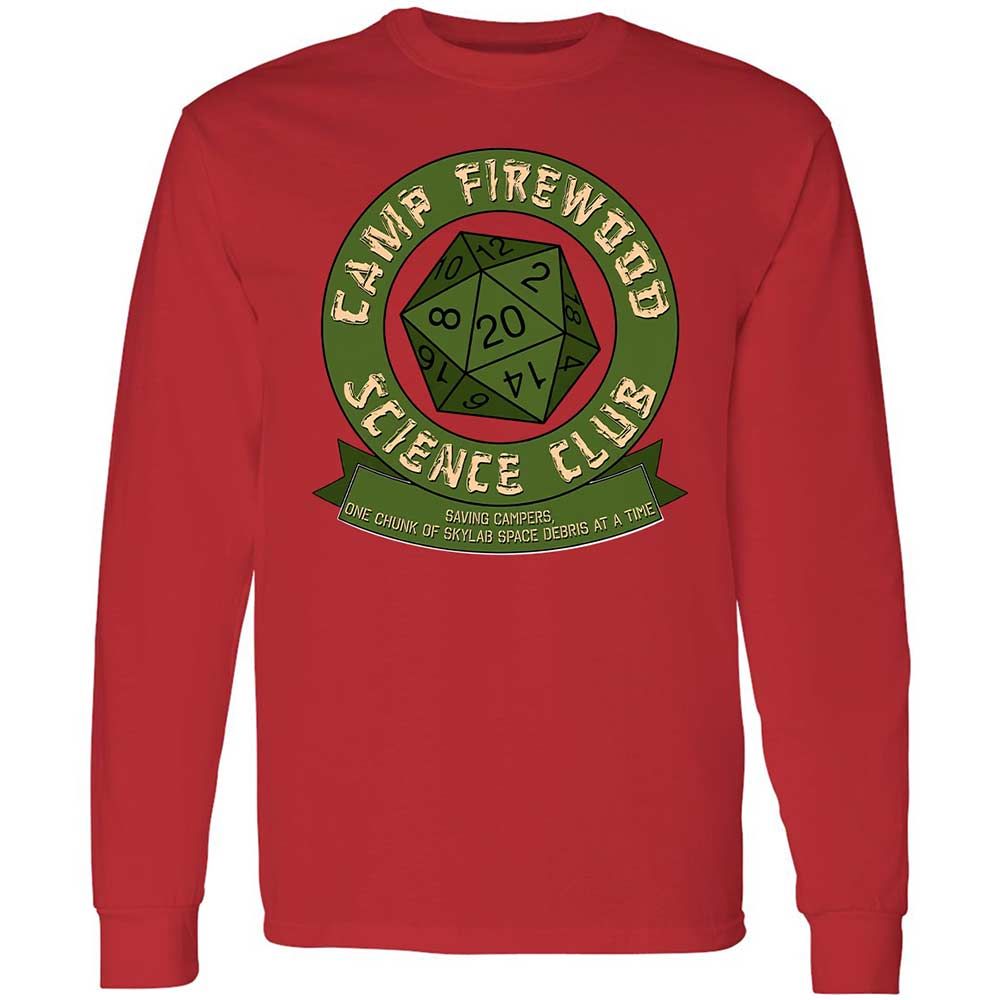 Camp Firewood Science Club - Red - 8
