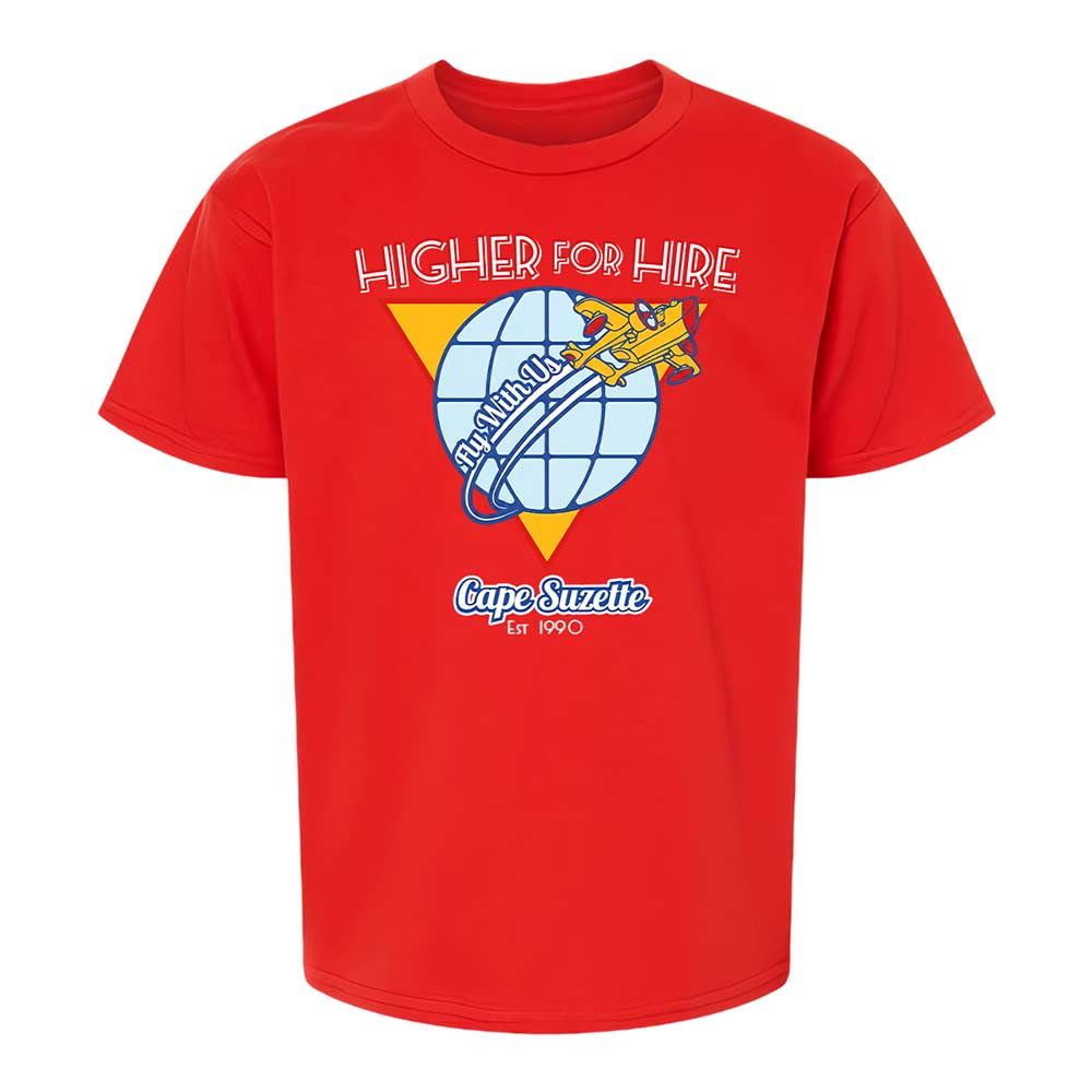 Higher For Hire - Red - 8