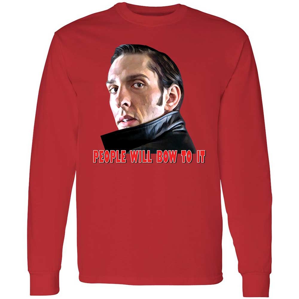 Long Sleeve T-Shirt - BNAK7K9S - Red - 8