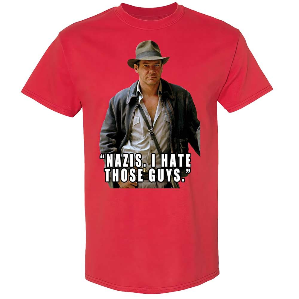Classic Unisex T-Shirt - XWMSX7UQ - Red - 8