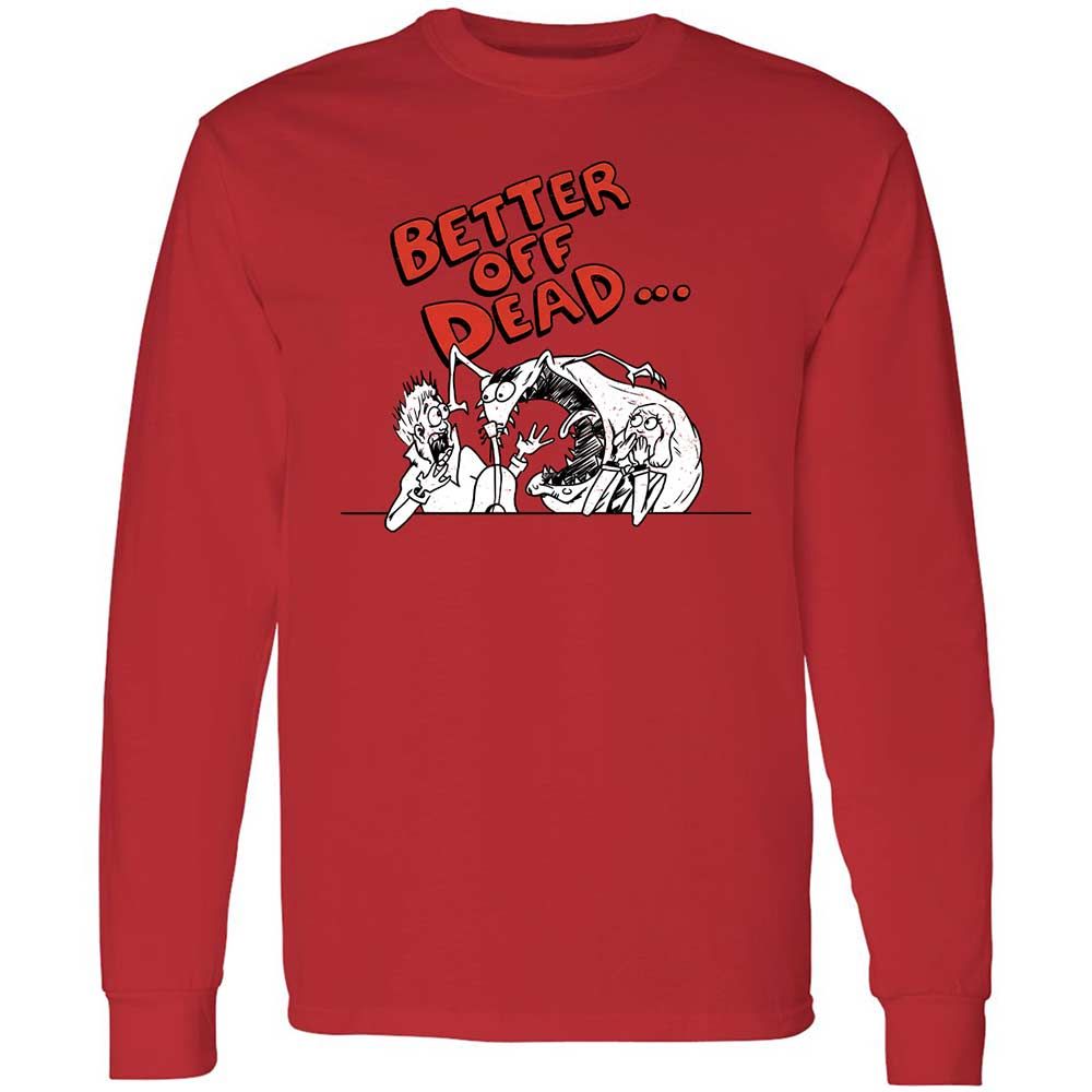 Long Sleeve T-Shirt - PBA7TKM7 - Red - 8