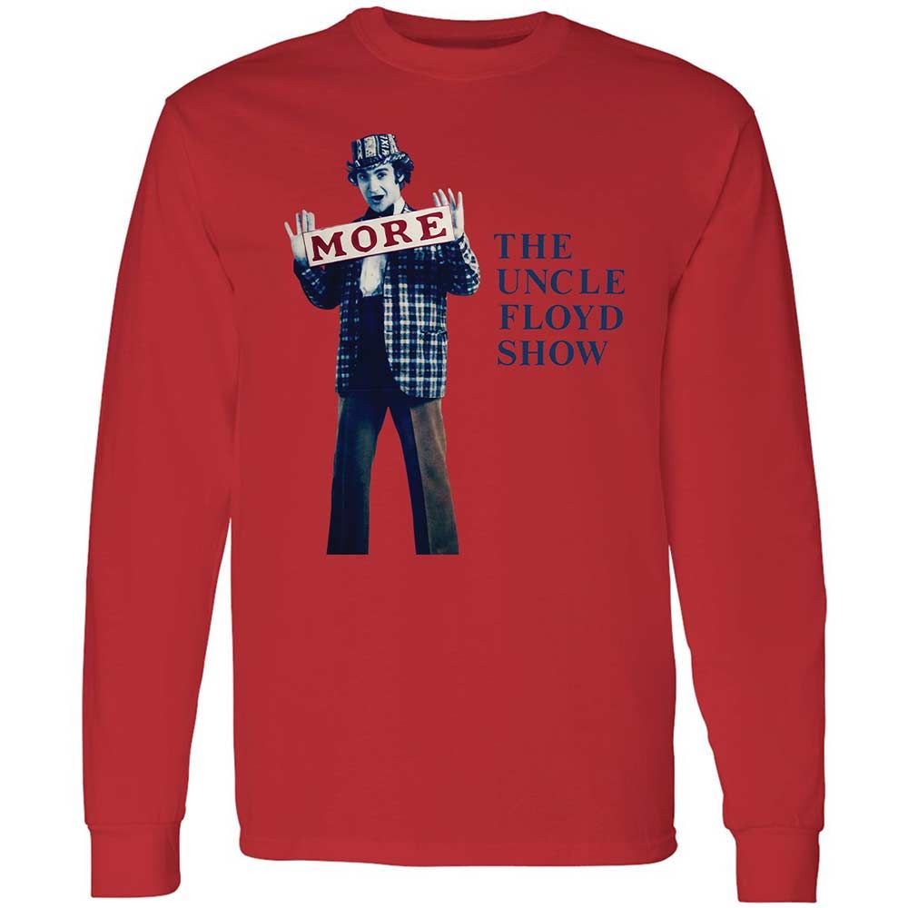 Long Sleeve T-Shirt - Y99SUHXW - Red - 8