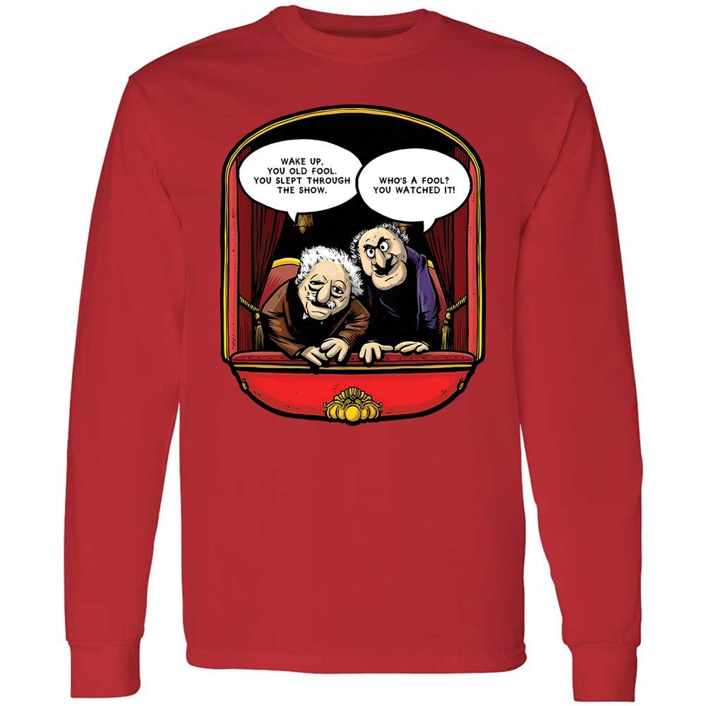 Statler and Waldorf (Wake Up) - Red - 8