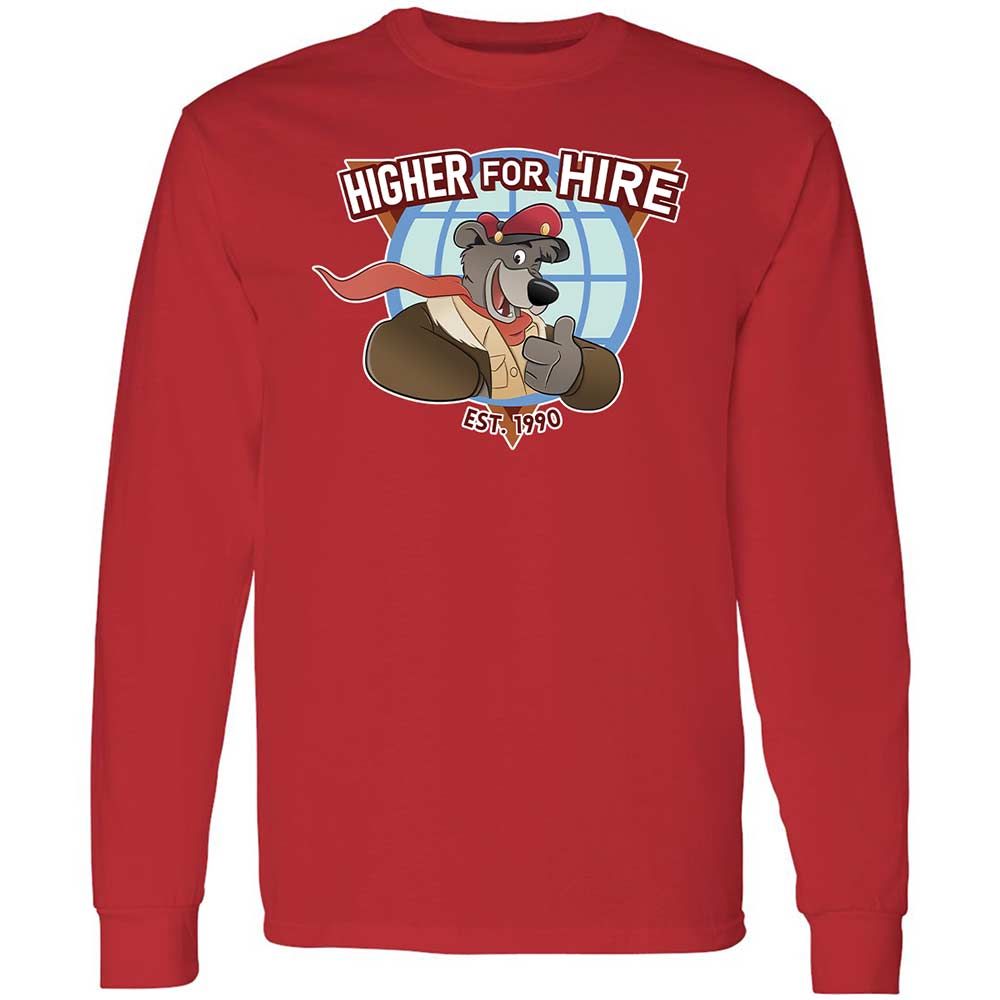 Higher for Hire - Red - 8
