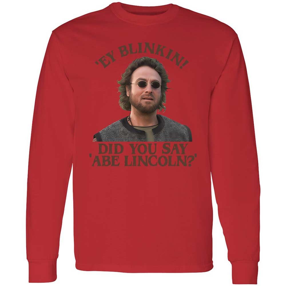 Did You Say Abe Lincoln - Red - 8