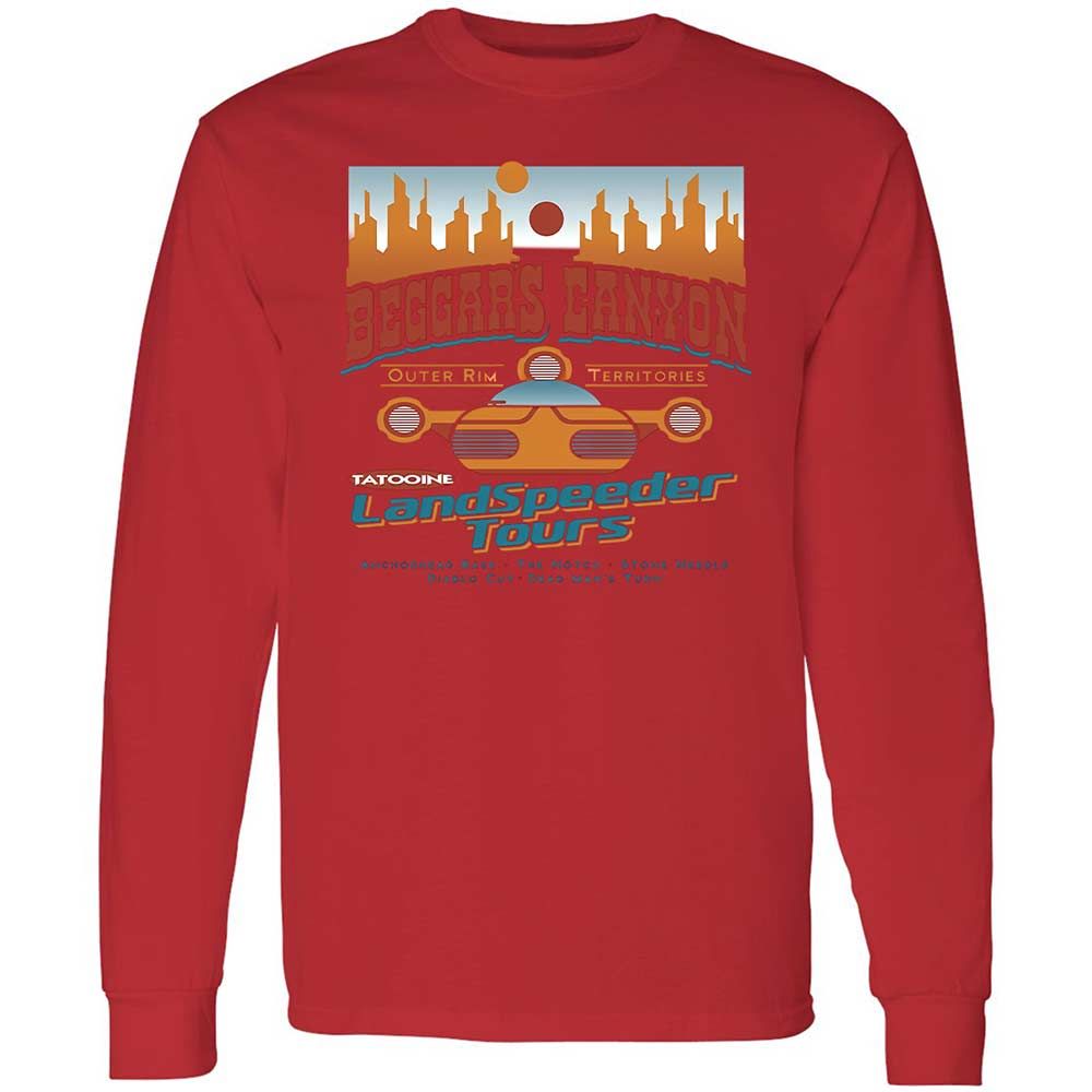 Long Sleeve T-Shirt - 696JJBX7 - Red - 8