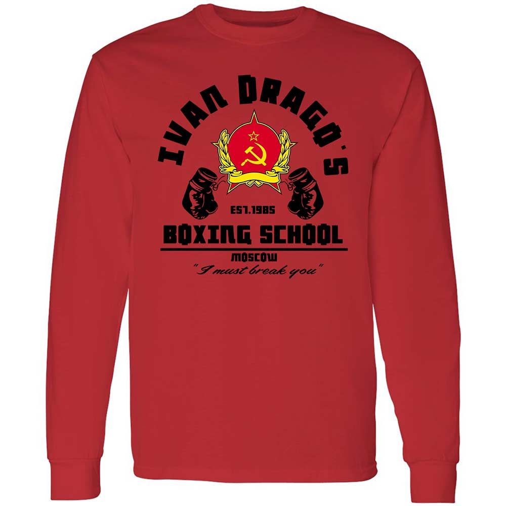 Long Sleeve T-Shirt - FLTB3SWM - Red - 8