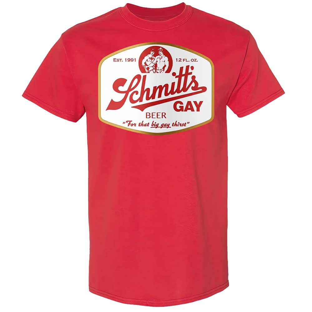 Schmitt's Gay Beer - Red - 8