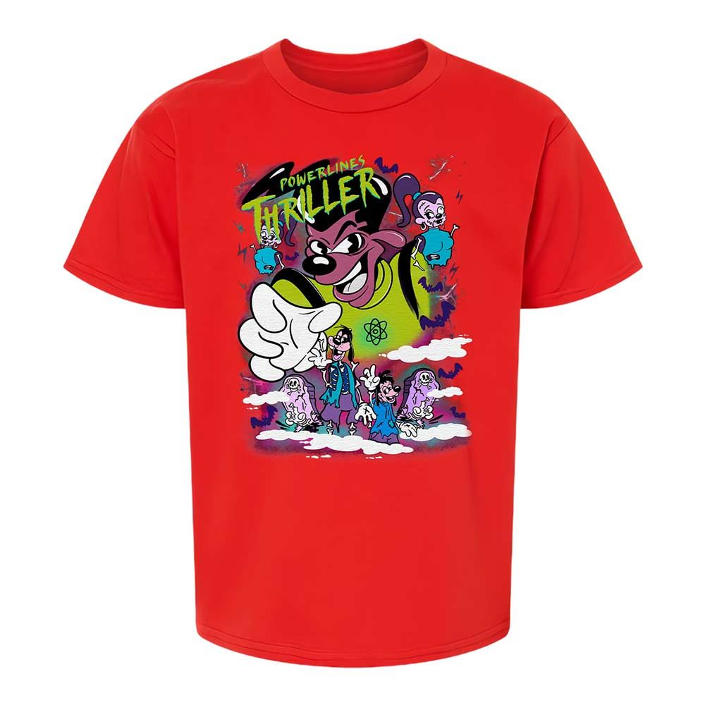 Vintage Pop Cartoon Horror Mashup - Red - 8