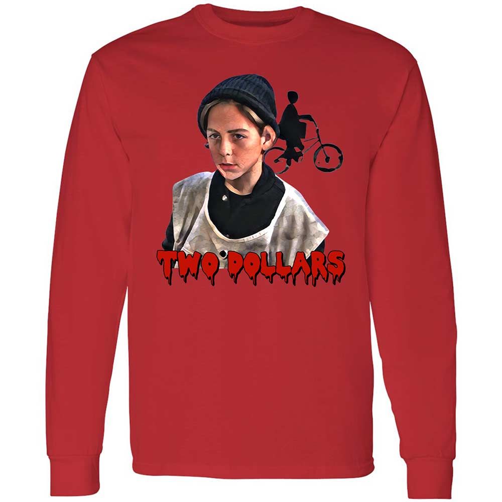 Long Sleeve T-Shirt - BRHNM7R6 - Red - 8