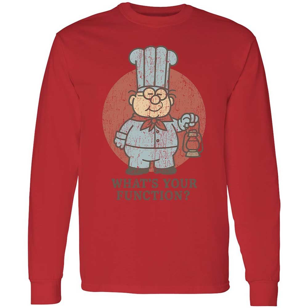 Long Sleeve T-Shirt - WAQ4ZNVR - Red - 8