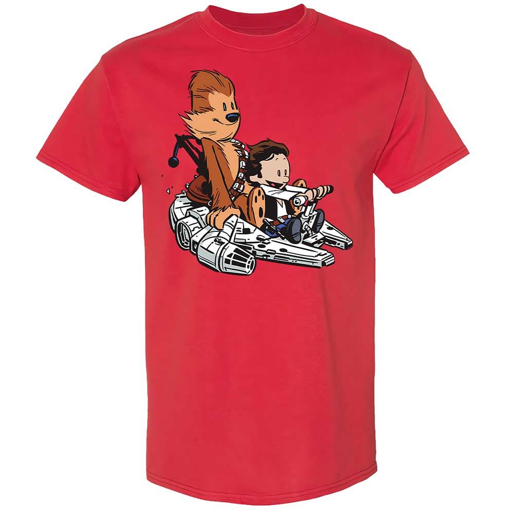 Han and Chewie - Red - 8